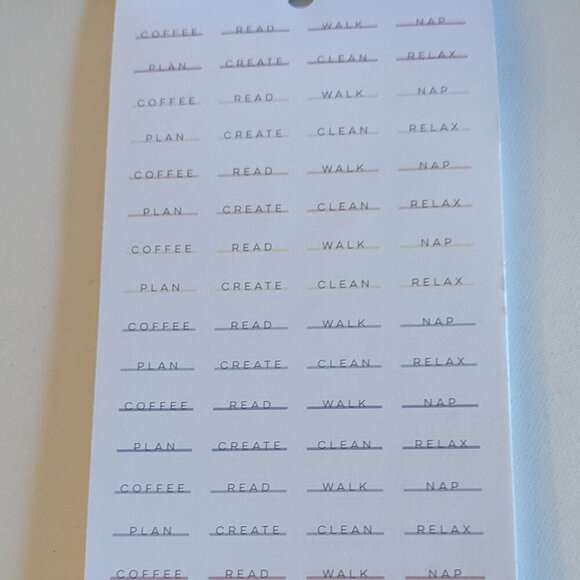 NWT 'Simple Brights' 1300 pcs Happy Planner Classic Sticker Book Colors Inspo - Picture 4 of 10